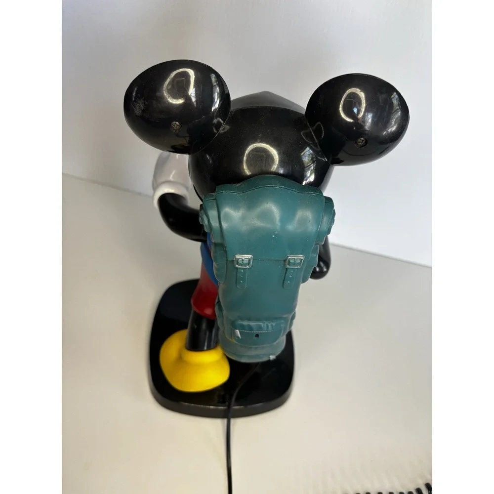 ☎️Vintage 1986 Tyco‎ Mickey Mouse Hiking Figure Telephone 14